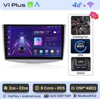 Autoradio para Passat B7 B6 Cc 2010-2015 2G+ 32GB 8Core 4G+ Wifi Carplay Wifi - Imagen 1 de 4