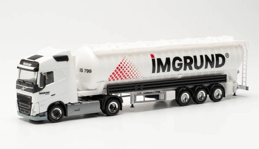 Herpa 314961 Volvo Fh Gl. Saugsilo-Sattelzug " Imgrund " 1 87