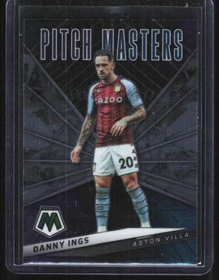 2021 Panini Mosaic Premier League Pitch Masters Danny Ings Aston Villa #13 - Image 1 of 2