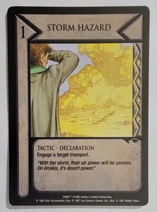 Dune CCG - Eye of the Storm STORM HAZARD M/GEMA COMO NUEVO Punta Estante Superior - Imagen 1 de 1
