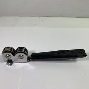 "Afilador de cuchillos vintage Ekco cromado de 7"" de largo" - Imagen 1 de 12