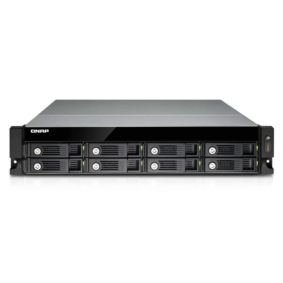 Qnap Ts-871u-rp-i5 Nas 32gb RAM Cache SSD 240gb HDD X 2 1 TB Rack Refurbished - Image 1 of 4