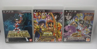 PS3 Saint Seiya Senki, Brave Soldiers & soldiers Soul 3Games Set Japan import - Image 1 of 4