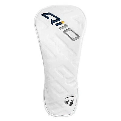 TaylorMade Golf Qi10 Driver Headcover Head Cover Good White/Blue - Image 1 of 1