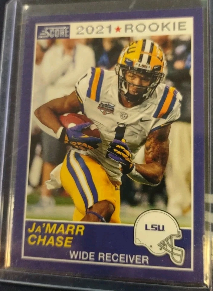 2021 Panini Chronicles Draft Picks #62 Ja'Marr Chase LSU Tigers - Image 1 of 1