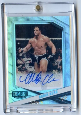 Antología de combate Panini 2025 automático platino #1/1 Mark Kerr * daños por favor leer Foto 1 de 4