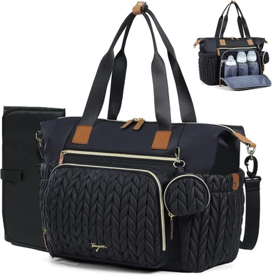 Borsa Fasciatoio Con Borsa per Ciuccio E Fasciatoio, Borsa a Tracolla Multifunzi - Immagine 1 di 4