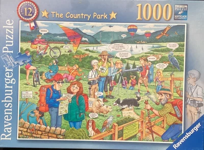 Ravensburger 1000pc Best of British #12 Country Park 2015 Jigsaw puzzle Rare - Image 1 of 2