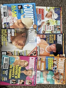 6 Country Weekly Magazines Kenny Chesney & Alan Jackson Early 2000s - Picture 1 of 13