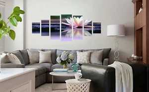 3D Bloom Pink Lotus 79 Unframed Print Wall Paper Decal Wall Deco Indoor AJ Jenny - Picture 1 of 6
