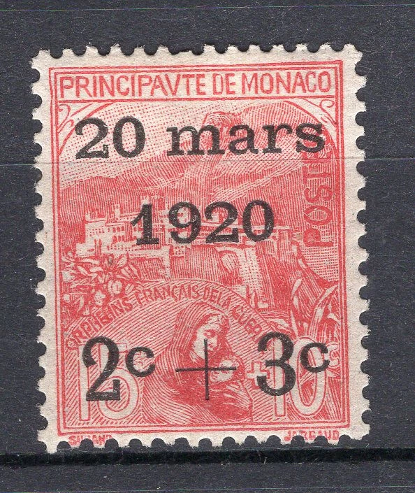 MONACO, YV # 36, MH - Image 1 of 1