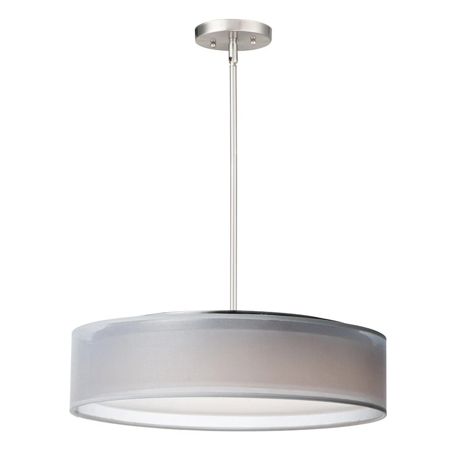 Maxim Lighting Prime-Single Pendant, Satin Nickel - 10226WOSN - Image 1 of 1
