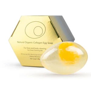 Collagen Brightening Egg Soap Handmade Egg Soap Essential Oil Soap Moisturizing - Picture 1 of 24