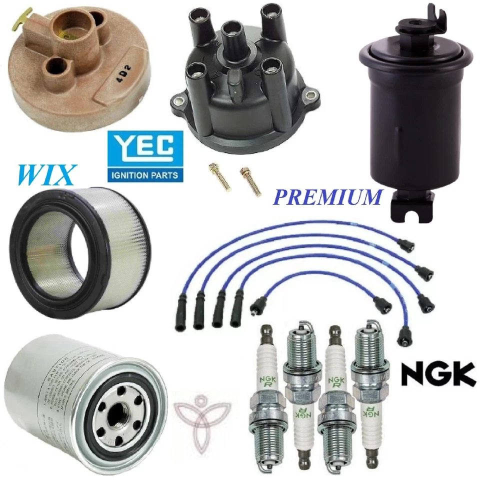 Kit de afinación filtros tapa cable chispas bujía para Suzuki Samurai L4 1,3 L 1990-1995 Foto 1 de 1