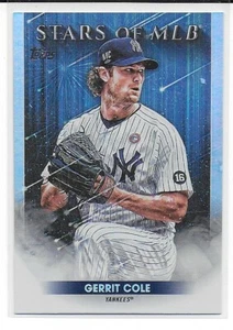  2022 Topps Series 1 Garrit Cole STARS OF MLB Foil Insert #SMLB-26 Yankees - Picture 1 of 2