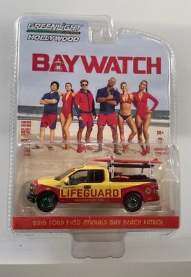 Greenlight baywatch 2016 ford f-150 emerald bay beach patrol chase - Image 1 of 2