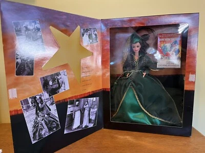 Hollywood Legends Collection Barbie Scarlett O'Hara Doll Green Dress NEW in BOX - Image 1 of 4