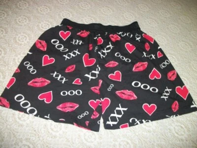 SEXY HEARTS XOXO LIPS S COTTON UNISEX, MADE BY FUN BOXERS WAIST 24 SEXYHEARTS - Изображение 1 из 4