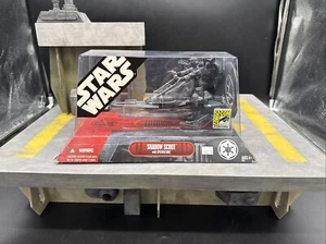 Star Wars Shadow Scout con speeder bike San Diego comicon esclusivo - Foto 1 di 6