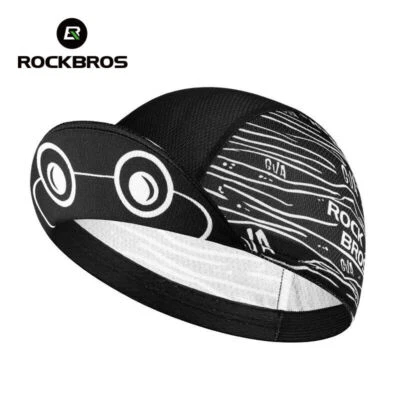 Cycling Beanie Windproof Sweat Absorbent Breathable Helmet Liner Sports Hat - Image 1 of 4