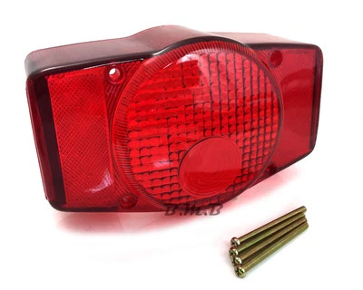Taillight Tail lens Honda CB350F CB350K CB175K CB360G CB360T CB450K CB400F Foto 1 de 3