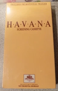 Havana - Factory Sealed 1991 Screener Full Length Promo VHS - Robert Redford - Picture 1 of 2