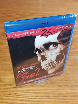 EVIL DEAD II (2): DEAD BY DAWN new 2-disc Blu-ray rare OOP US/CA import region a - Image 1 of 3