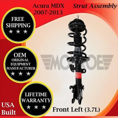Puntal delantero izquierdo Monroe genuino OEM para Acura MDX 2007-2013 garantía de por vida Foto 1 de 4