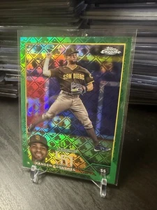 GREEN REFRACTOR /99 SP - 2023 Topps Chrome - LOGOFRACTOR #44 XANDER BOGAERTS - Bild 1 von 2