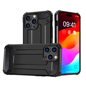 Shockproof Armor Case For iphone 16 XR 15 PRO MAX SE 7 8 11 13 14 12 16 Pro MAX - Picture 1 of 25