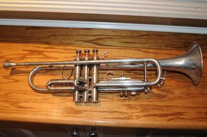 Jerome Callet NEW YORK Silver Trumpet Canadian Brass Mouth Piece Musical Instrum