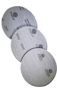 TruCut Sanding Pads | 3 Pack High | 2000, 3000, P5000D grit | 5" Diameter - Picture 1 of 4