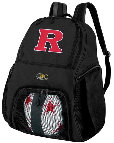 RUTGERS Soccer Backpack - OFFICIAL RU Rutgers University Volleyball Bag Cover