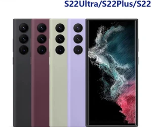 Offizielle Samsung Silikon Hülle für Samsung Galaxy S22 Ultra S22+ S22 Hülle Cover - Bild 1 von 13