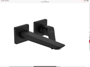 Hansgrohe Logis Rubinetto bagno alto 4 pollici moderno fine 1 maniglia 2 fori - Foto 1 di 1