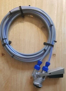 S TYP FASSKUPPLUNG FASSBESCHLAG mit JG Fittings GAS & BIERROHR - Sankey - Bild 1 von 3