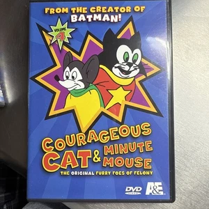 Courageous Cat & Minute Mouse Volume 4 - Bob Kane - rare 2002 A&E DVD very good - Picture 1 of 2