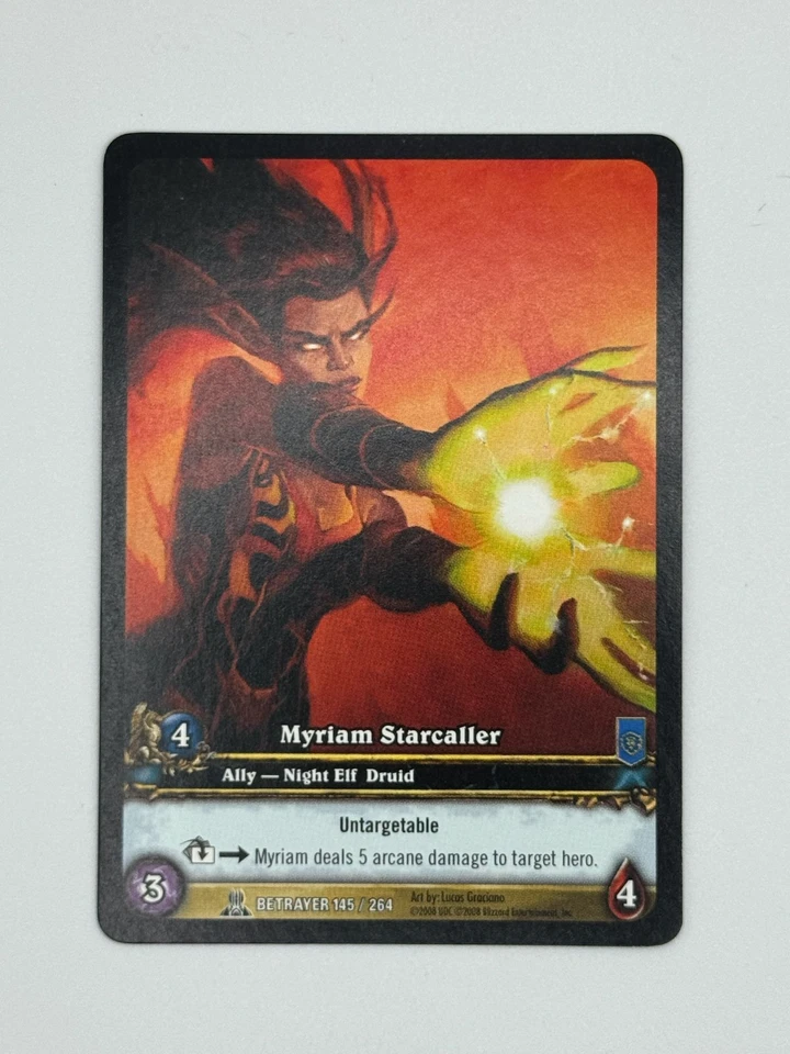World of Warcraft TCG Betrayer 145/264 Extended Art Myriam Starcaller - Image 1 of 1