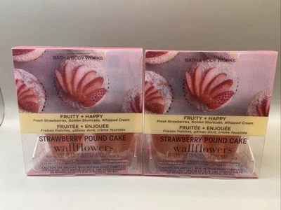 Bath & Body Works Strawberry Pound Cake Wallflowers Refills 0.8oz 4 pack - Image 1 of 2