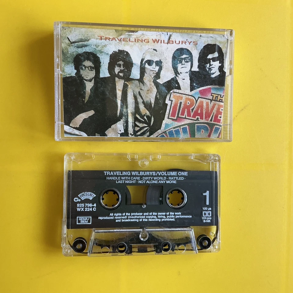 TRAVELING WILBURYS - VOLUME 1 - Cassette Tape - Tested VGC - Image 1 of 1