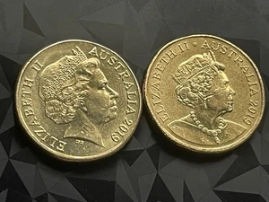 2019 $1 JC + IRB Coin Set Australian One Dollar Coins Almost Uncirculated aUNC - Picture 1 of 3