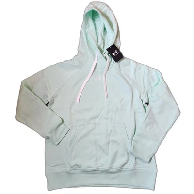 Under Armour Women’s Pullover Hoodie Size Medium | Light Green Sweatshirt | NWT  - Image 1 of 4
