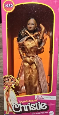 Barbie Signature Golden Dream Christie Doll JBJ50 NIB - Image 1 of 4