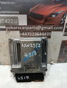 BMW E90 320D 2.0 M47 Motorsteuergerät ECM 7808125 Bosch 0281014575 - Bild 1 von 10