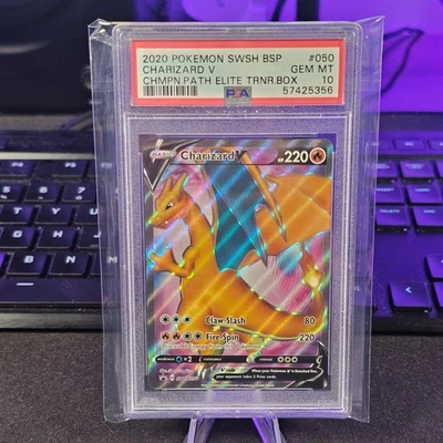 Charizard V SWSH050 SWSH: Sword & Shield Promo Cards Holo PSA 10 - Image 1 of 4
