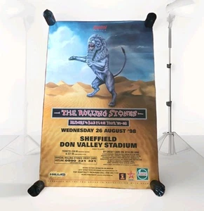 Large THE ROLLING STONES, BRIDGES TO BABYLON TOUR Twick ’97-‘98 Poster M79 - Picture 1 of 12