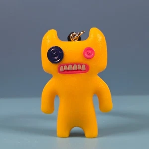 Fugglers Bag Clips - Indecisive Monster (Orange) - 6cm/2.5inch Loose - Picture 1 of 2