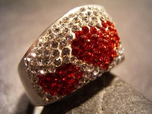 REIF-DESIGN - HERZRING ZIRKONIA - ECHT 925 SILBER - Bild 1 von 1