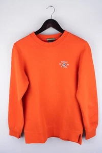 Scotch & Soda Men Sweatshirt Casual Orange Cotton Blend Pullover size S - Picture 1 of 7