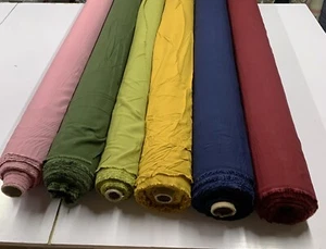 BEAUTIFUL SUMMER/SPRING DRESS COTTON FABRIC : 6 COLOURS : 150CM WIDE : #CESC1 - Foto 1 di 25